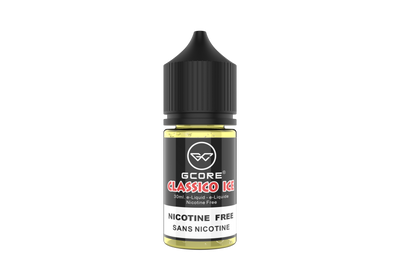 GCORE E-LIQUID 30ML (ZERO NICOTINE)