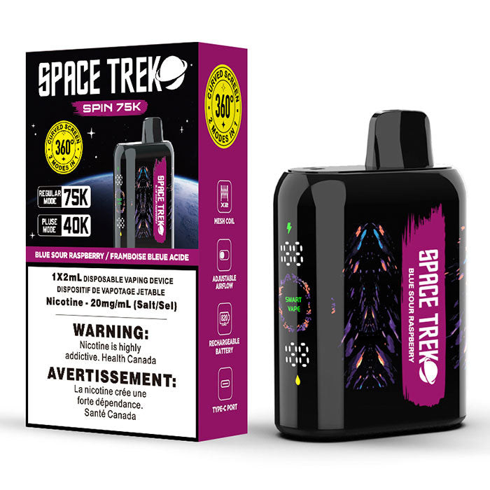SPACE TREK SPIN 75K PUFFS Vape Pulse SPACE TREK SPIN 75K PUFFS Vape Pulse