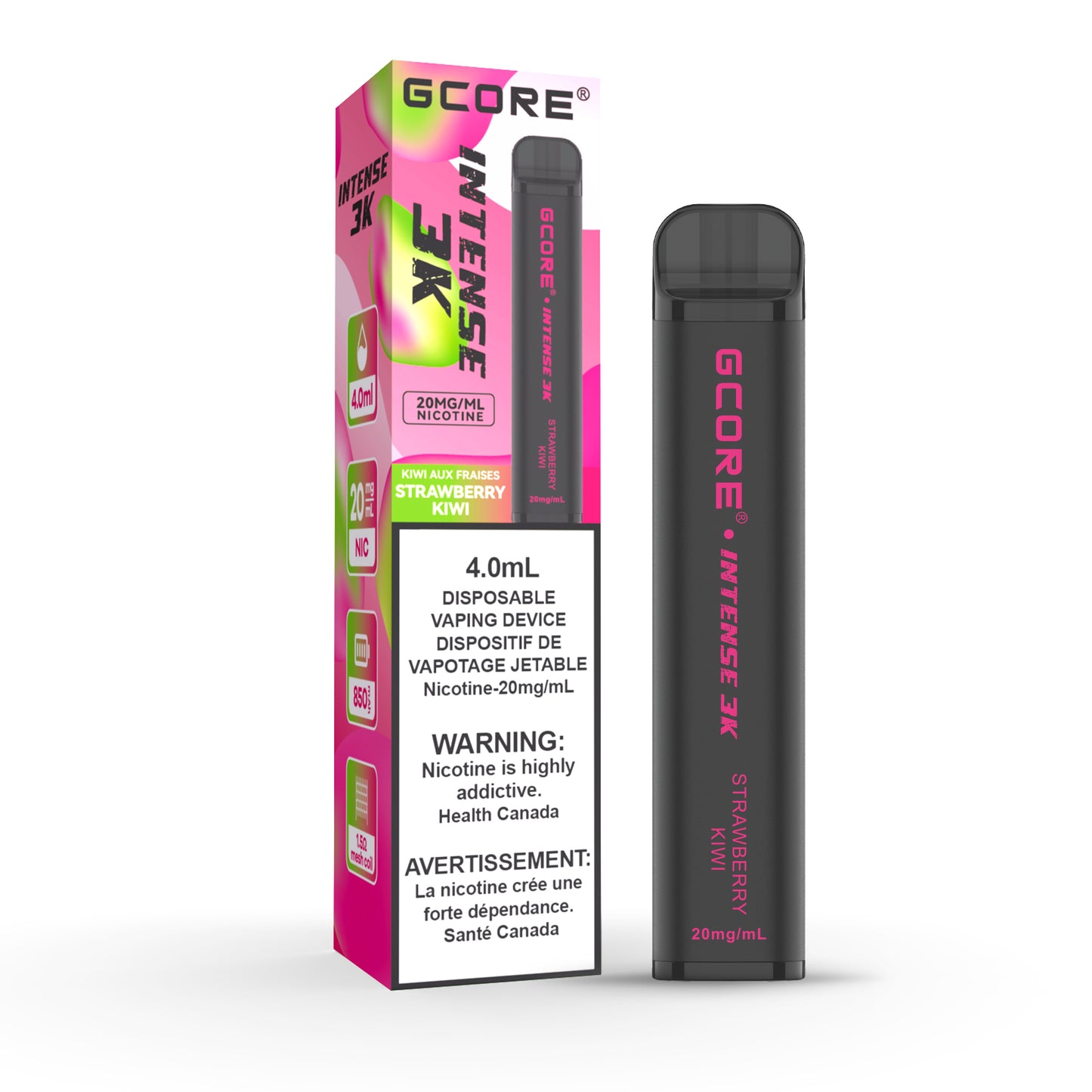 GCORE INTENSE 3K PUFFS