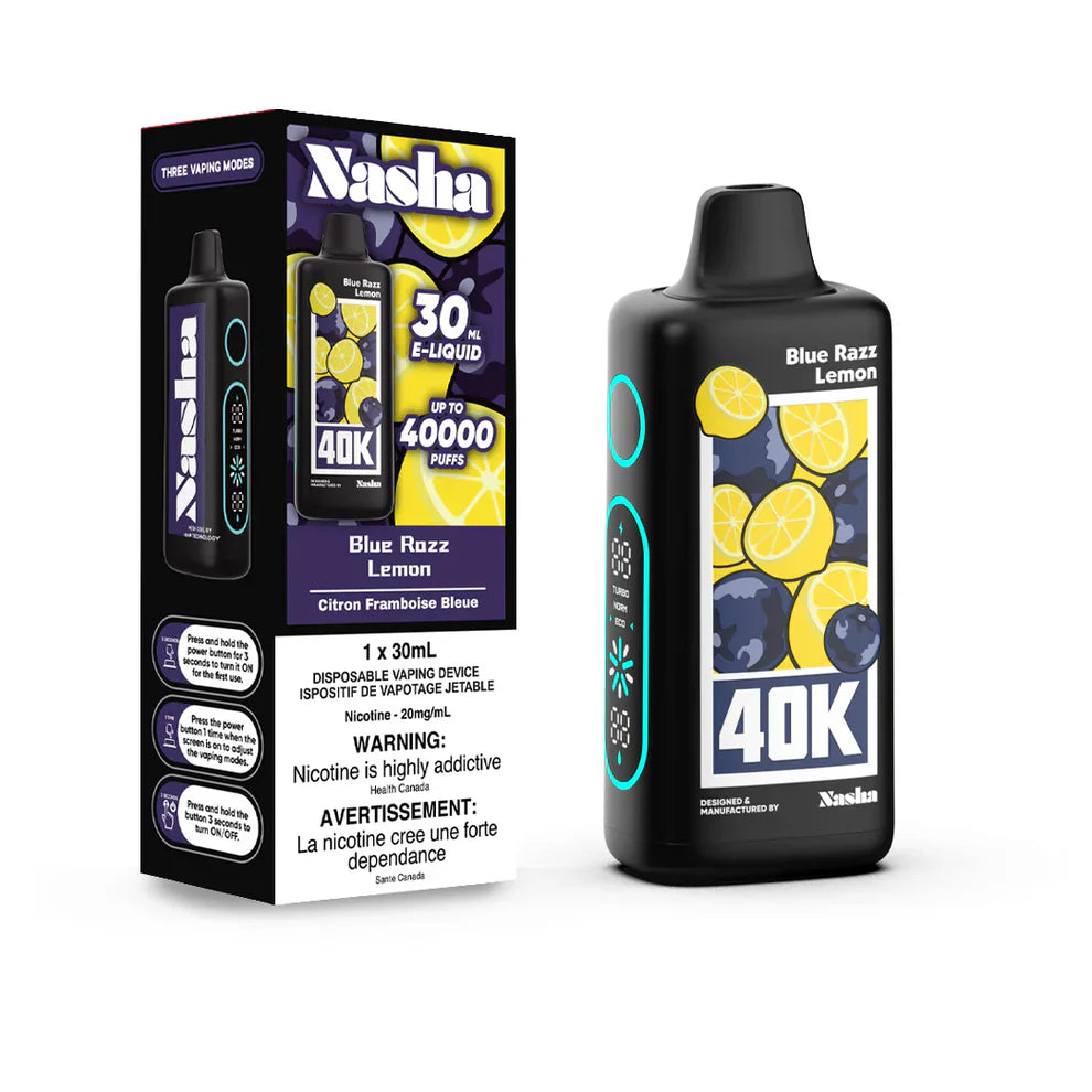 NASHA 40K PUFFS (EXCISE AB)