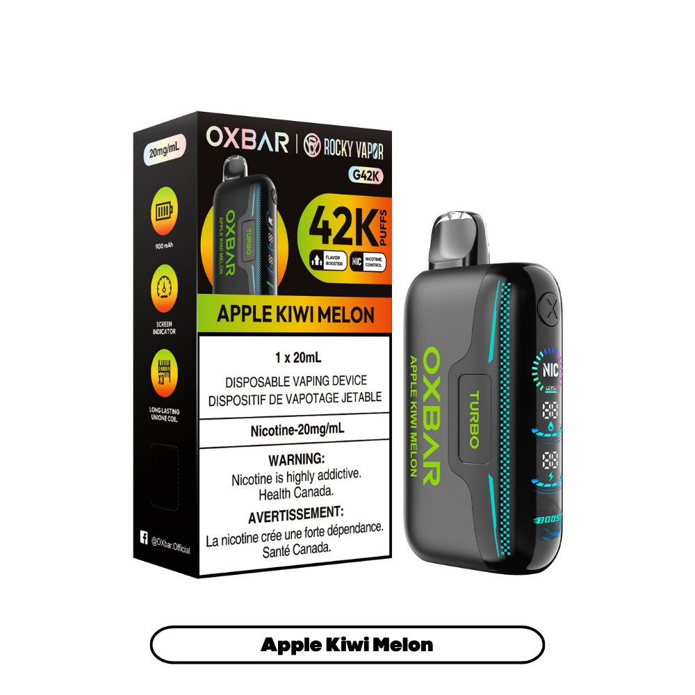 OXBAR G42K PUFFS (EXCISE AB)