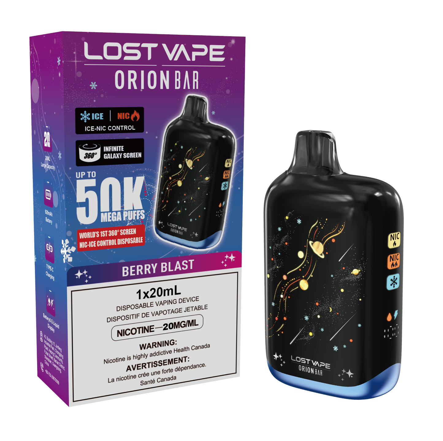 LOST VAPE ORION BAR 50K PUFFS