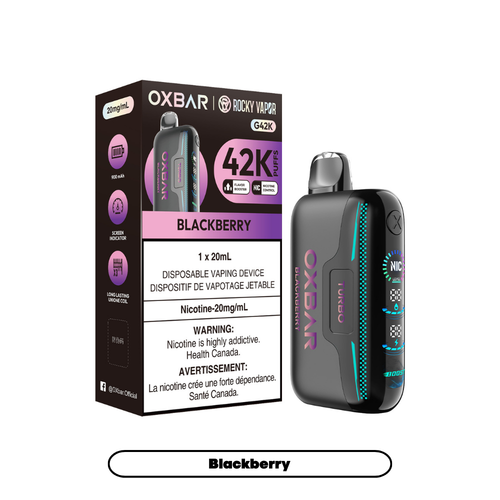 OXBAR G42K PUFFS (EXCISE AB)