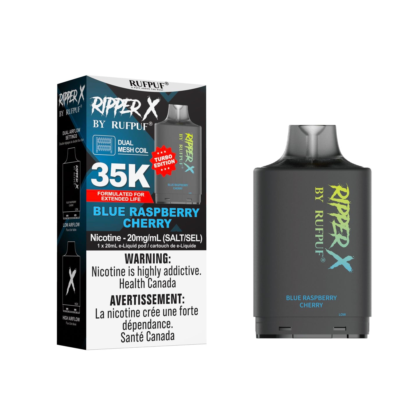 RUFPUF RIPPER X POD 35K PUFFS (Excise AB)