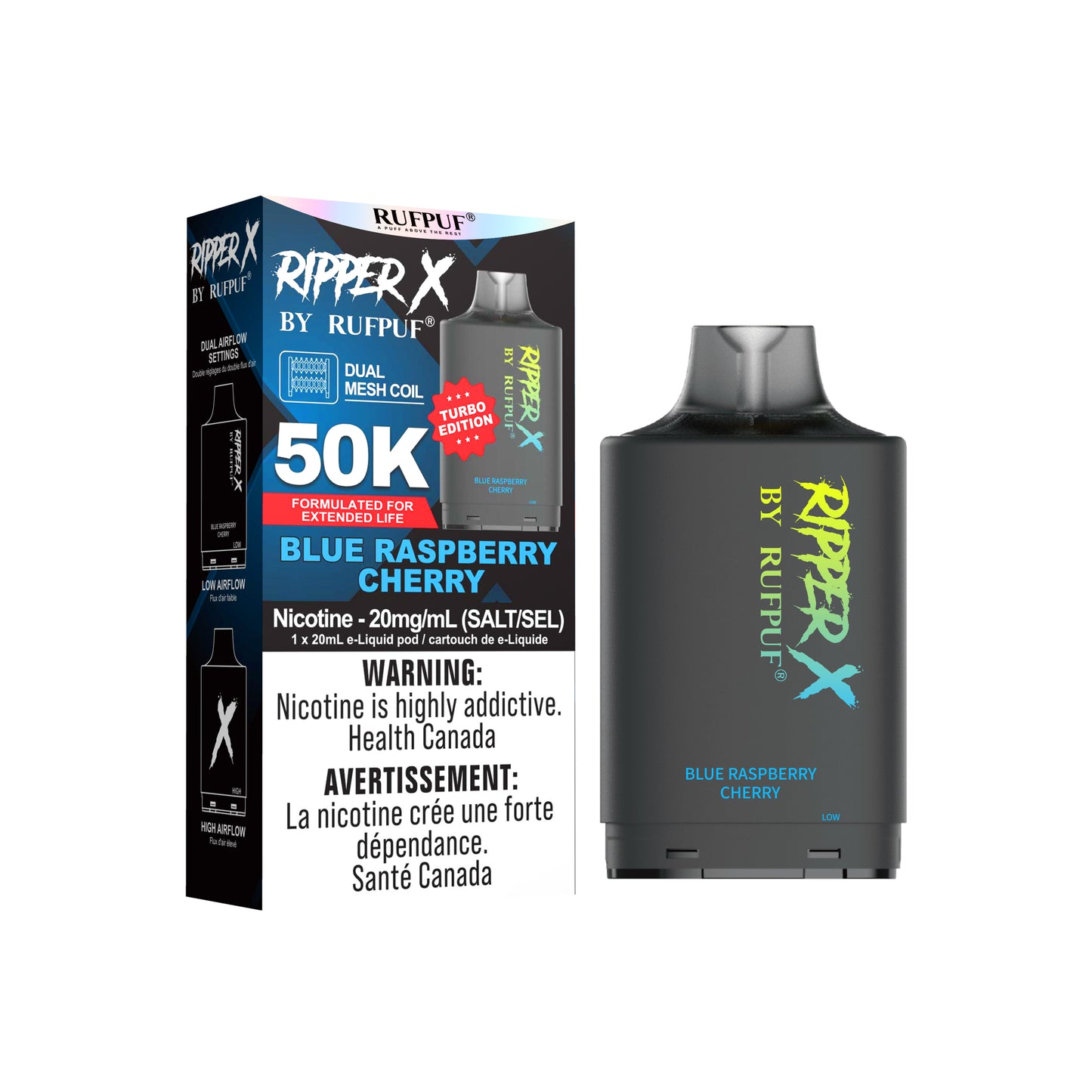 RUFPUF RIPPER X POD 50K PUFFS (Excise AB)