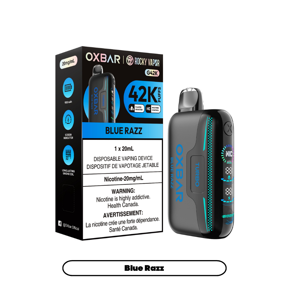 OXBAR G42K PUFFS (EXCISE AB)