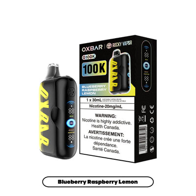 OXBAR G100K PUFFS (EXCISE AB)