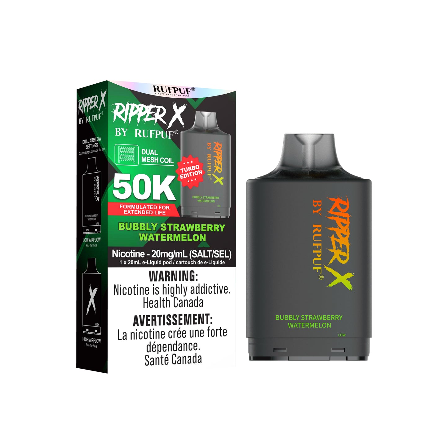 RUFPUF RIPPER X POD 50K PUFFS (Excise AB)