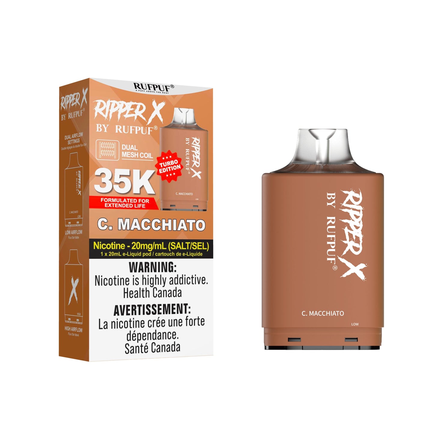 RUFPUF RIPPER X POD 35K PUFFS (Excise AB)