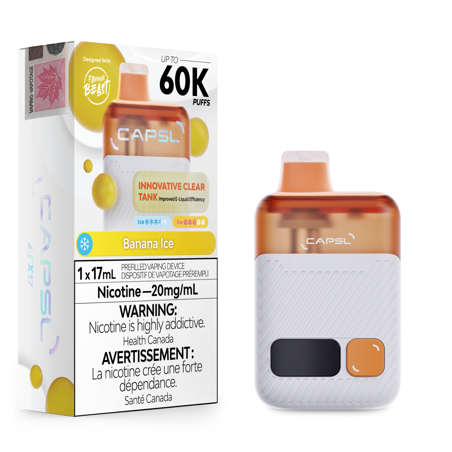 CAPSL 60K PUFFS (EXCISE AB)