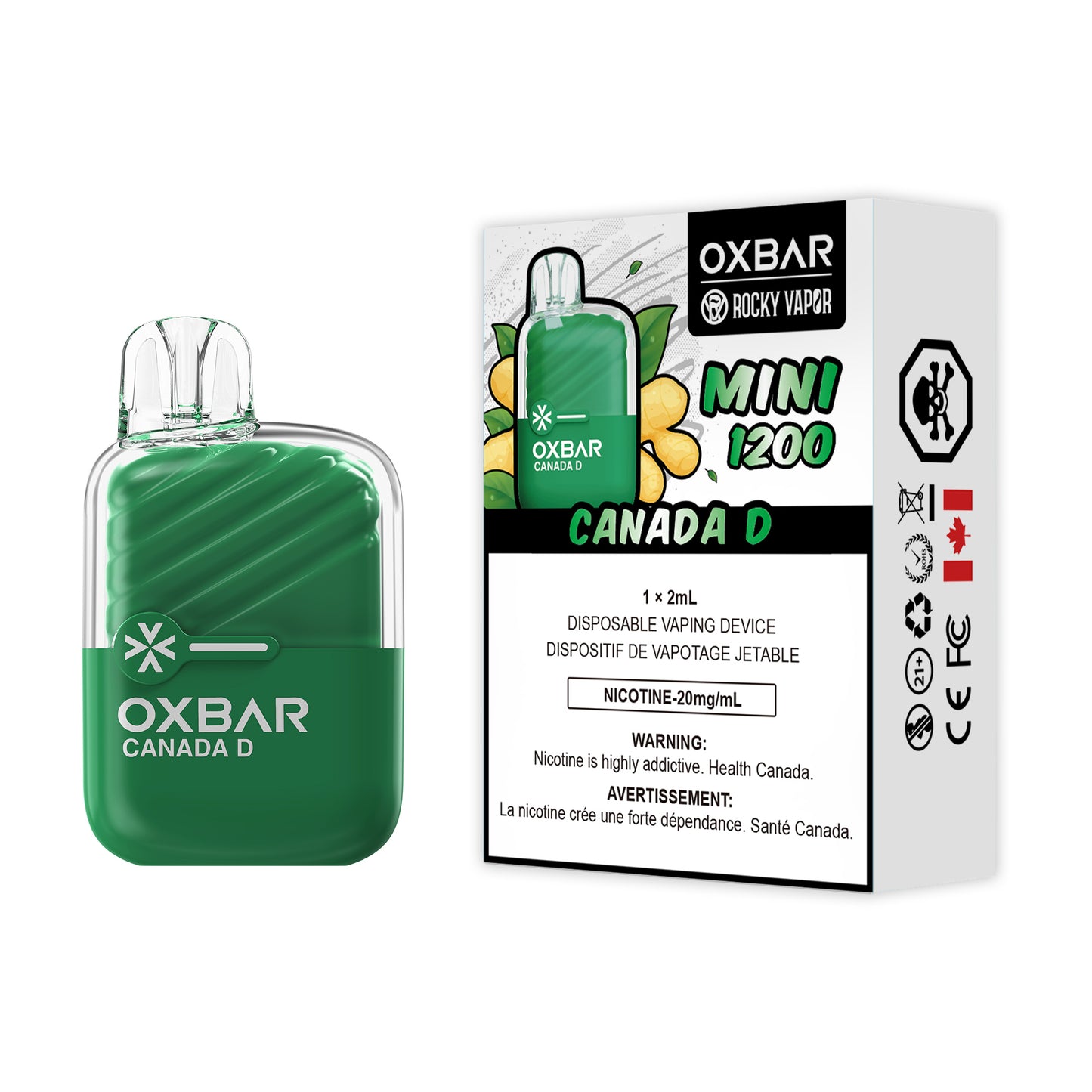 OXBAR MINI 1200 PUFFS (EXCISE AB)
