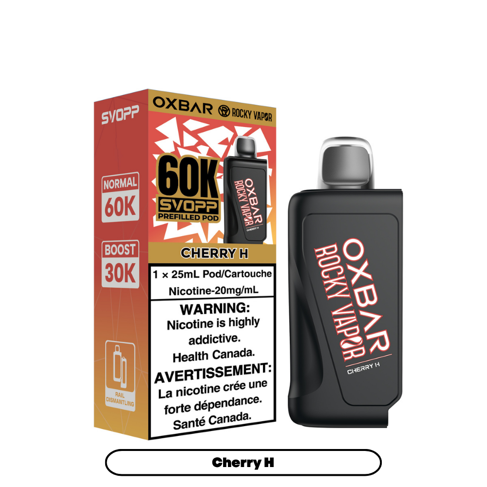 SVOPP ROCKY VAPOR OXBAR PODS 60K PUFFS (EXICSE AB)