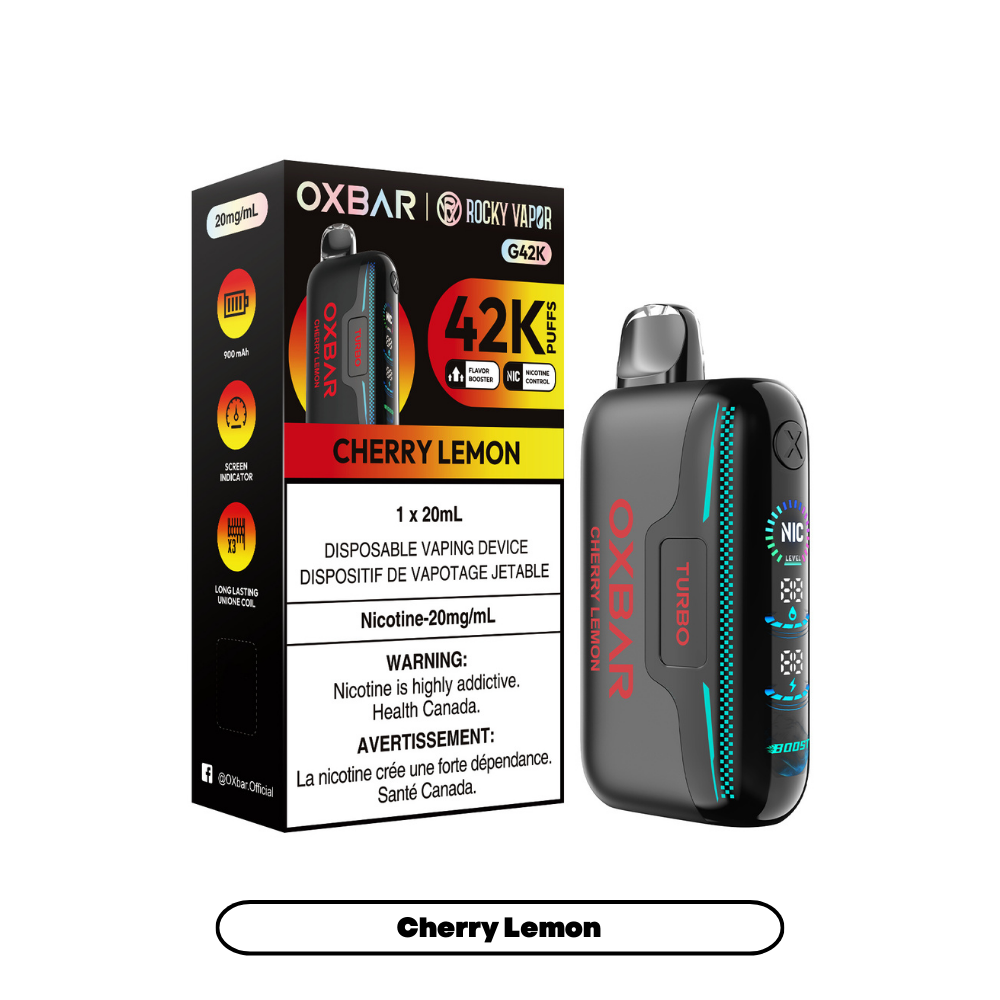 OXBAR G42K PUFFS (EXCISE AB)