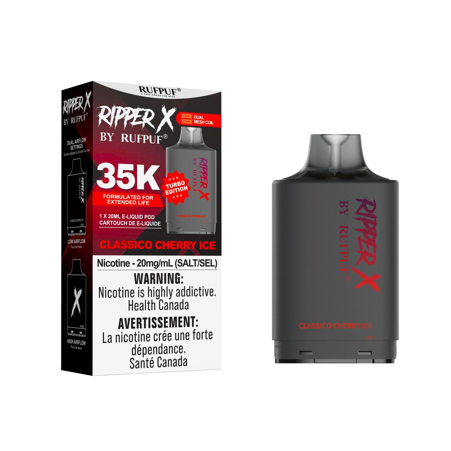 RUFPUF RIPPER X POD 35K PUFFS (Excise AB)