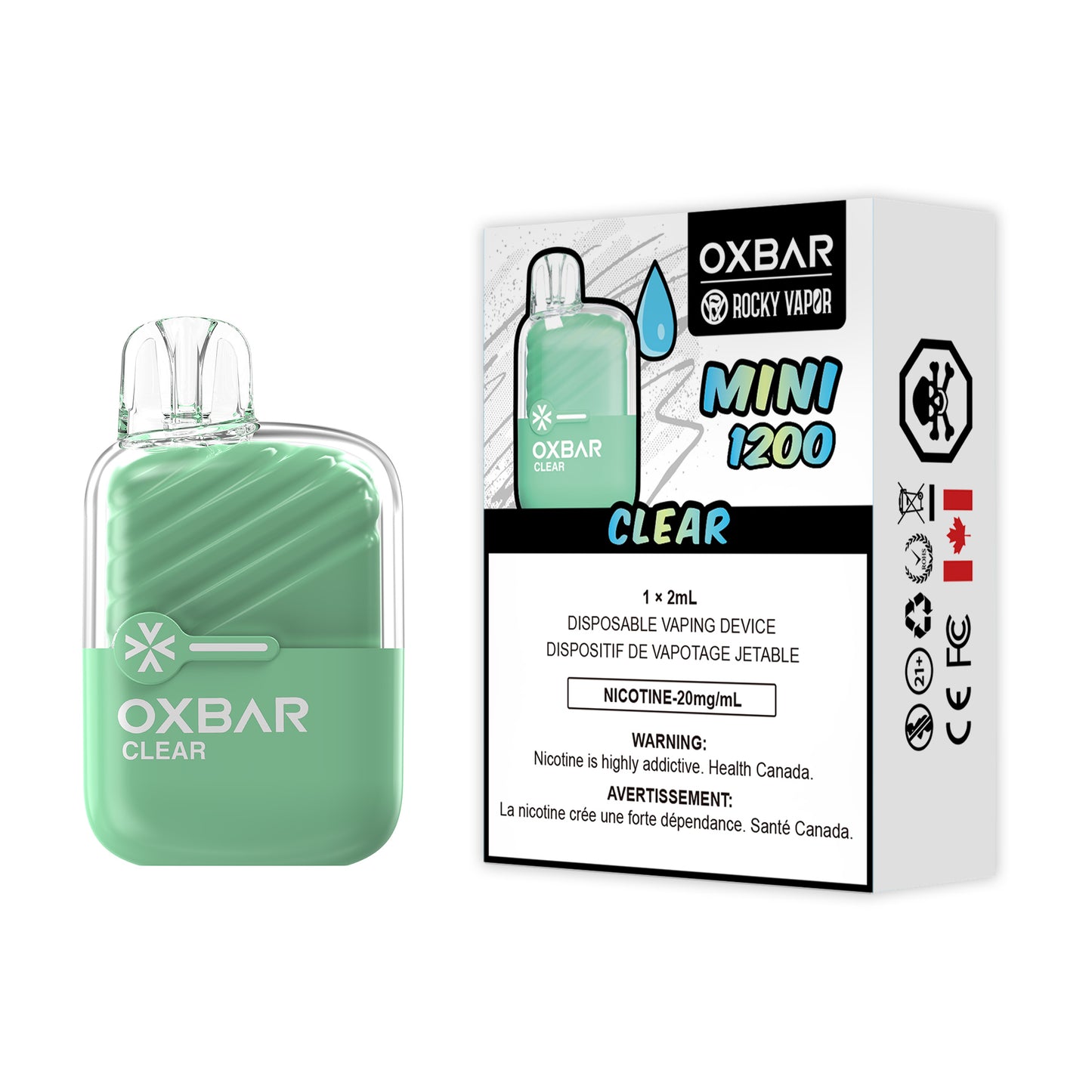 OXBAR MINI 1200 PUFFS (EXCISE AB)
