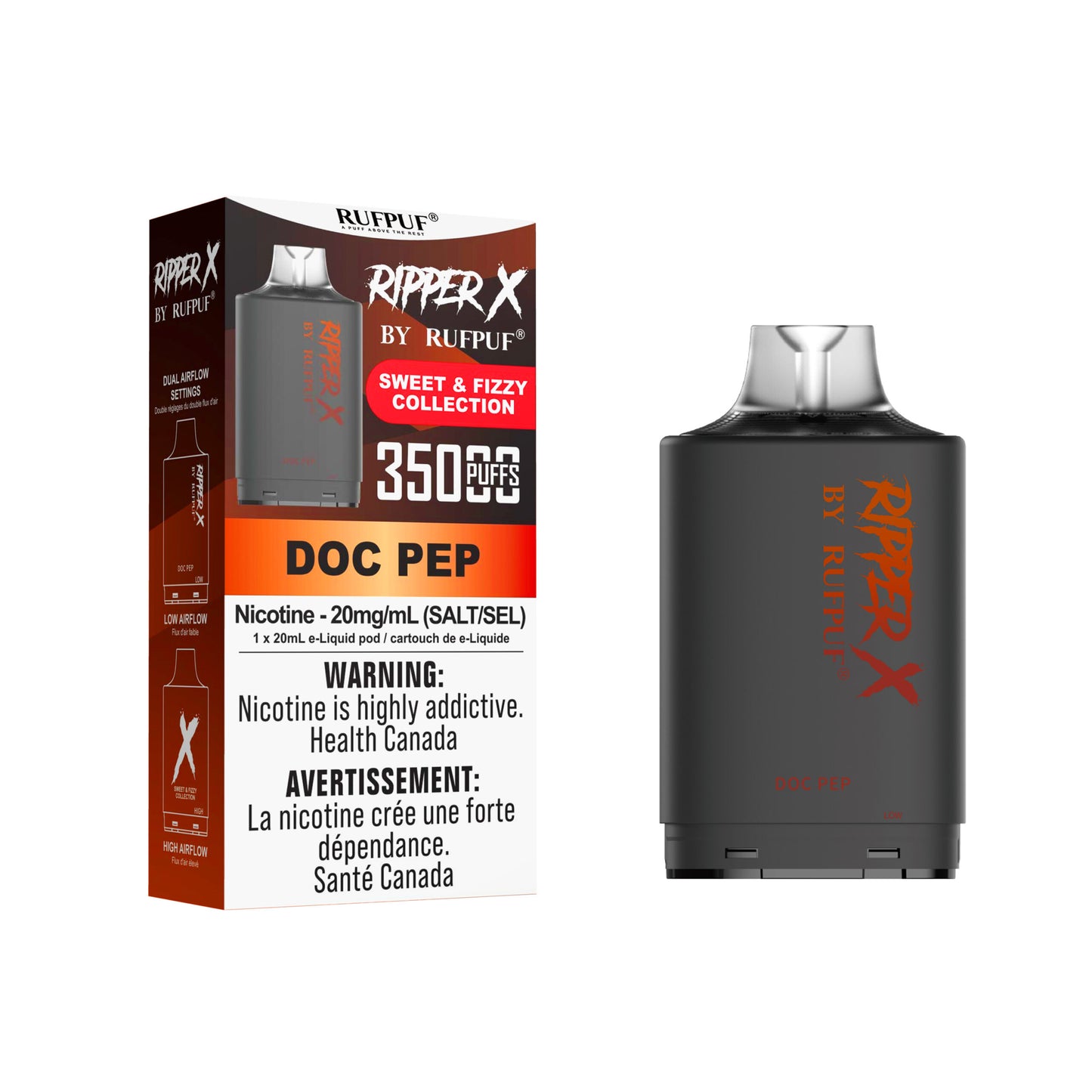 RUFPUF RIPPER X POD 35K PUFFS (Excise AB)