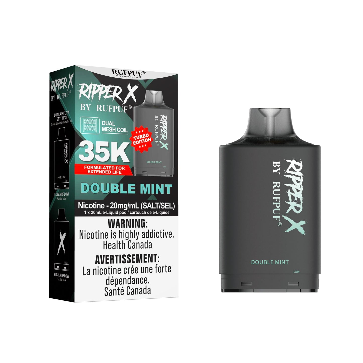 RUFPUF RIPPER X POD 35K PUFFS (Excise AB)