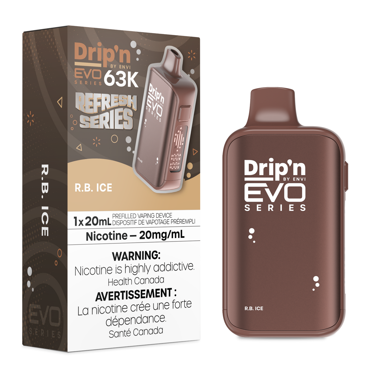 DRIP'N EVO 63K PUFFS (EXCISE AB)