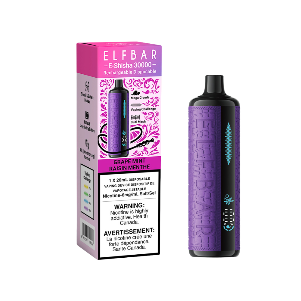 ELFBAR E-SHISHA 30K PUFFS