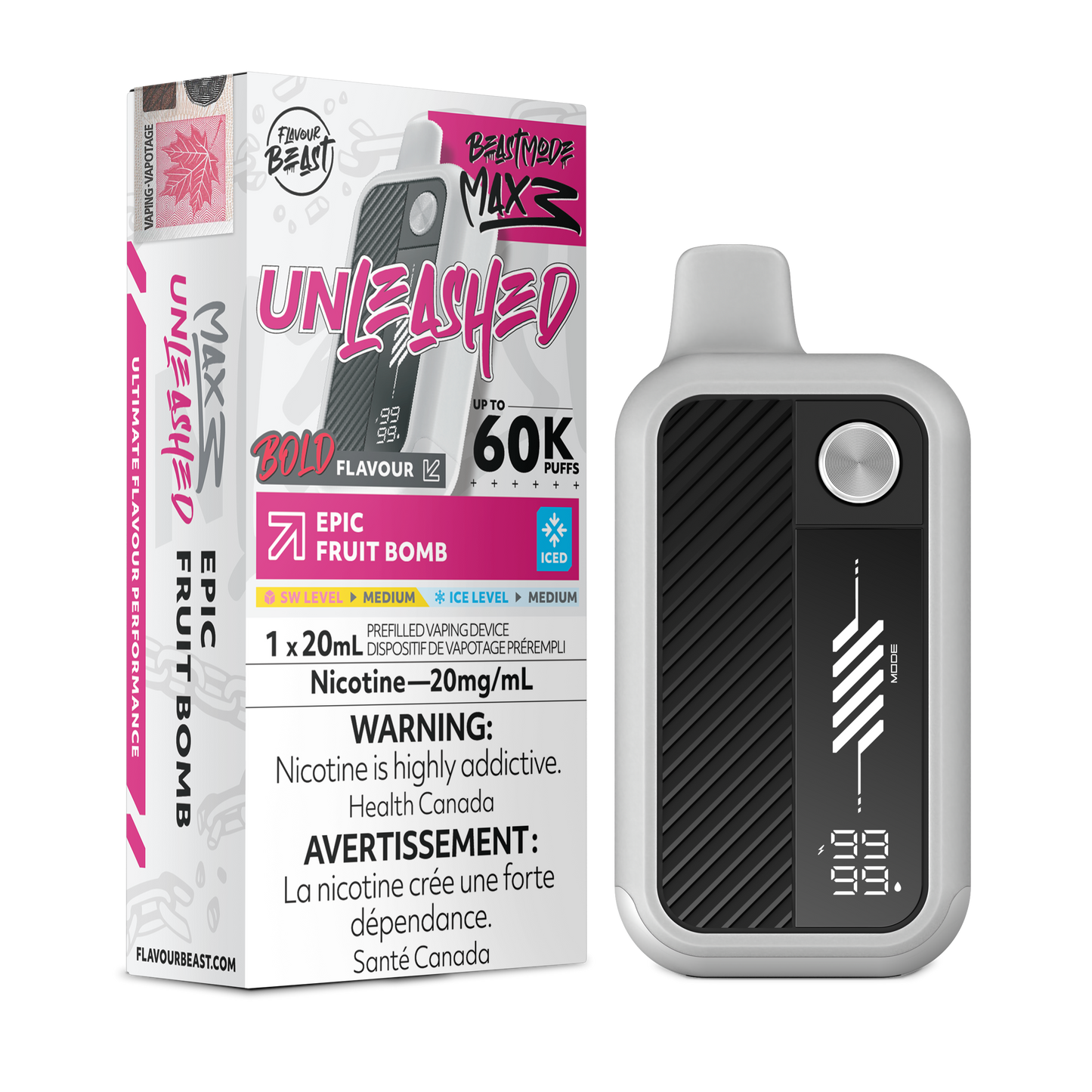 FLAVOUR BEAST MODE MAX 3 60K PUFFS (AB)