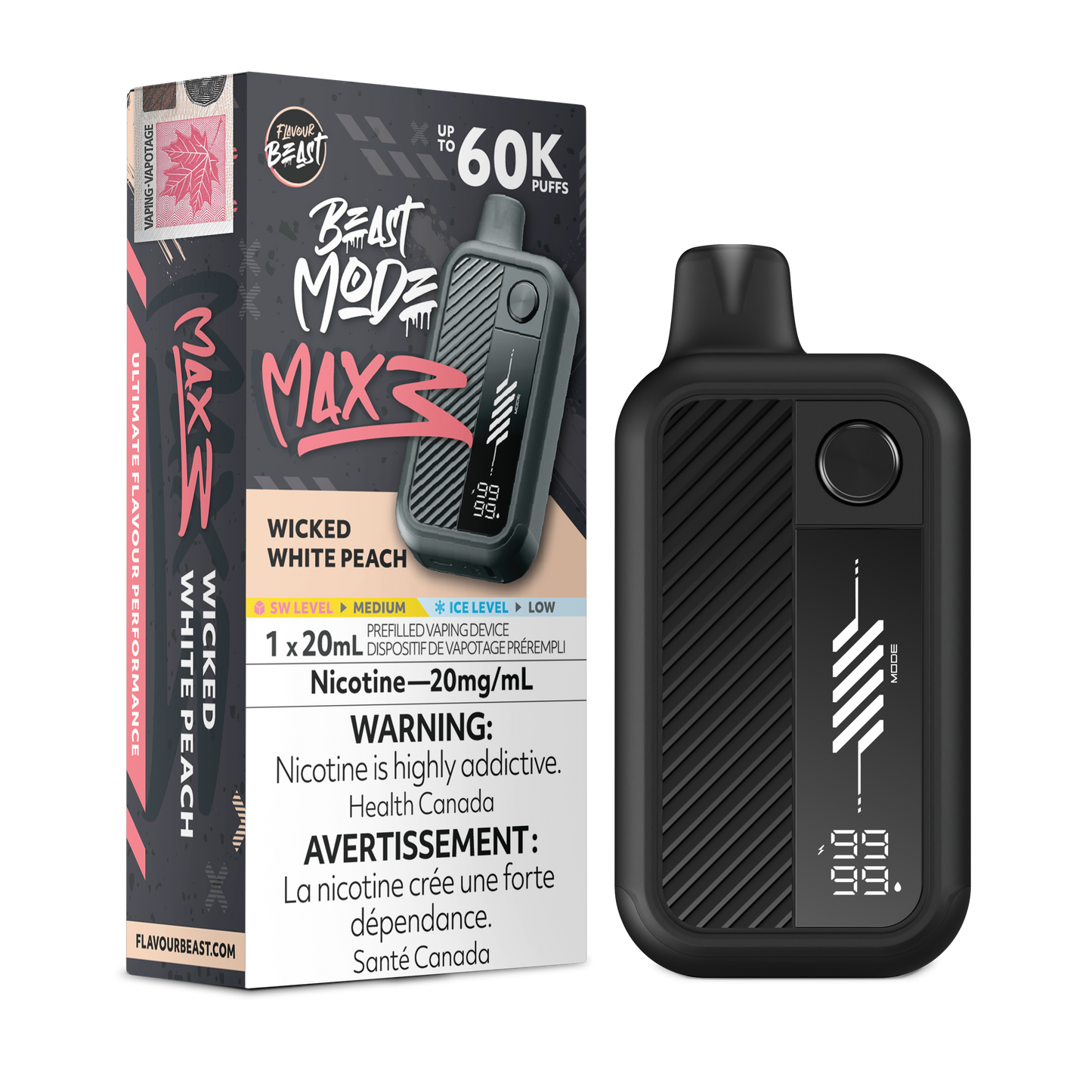 FLAVOUR BEAST MODE MAX 3 60K PUFFS (AB)