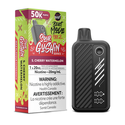FLAVOUR BEAST MODE MAX2 SOUR GUSHIN 50K PUFFS (EXCISE AB)