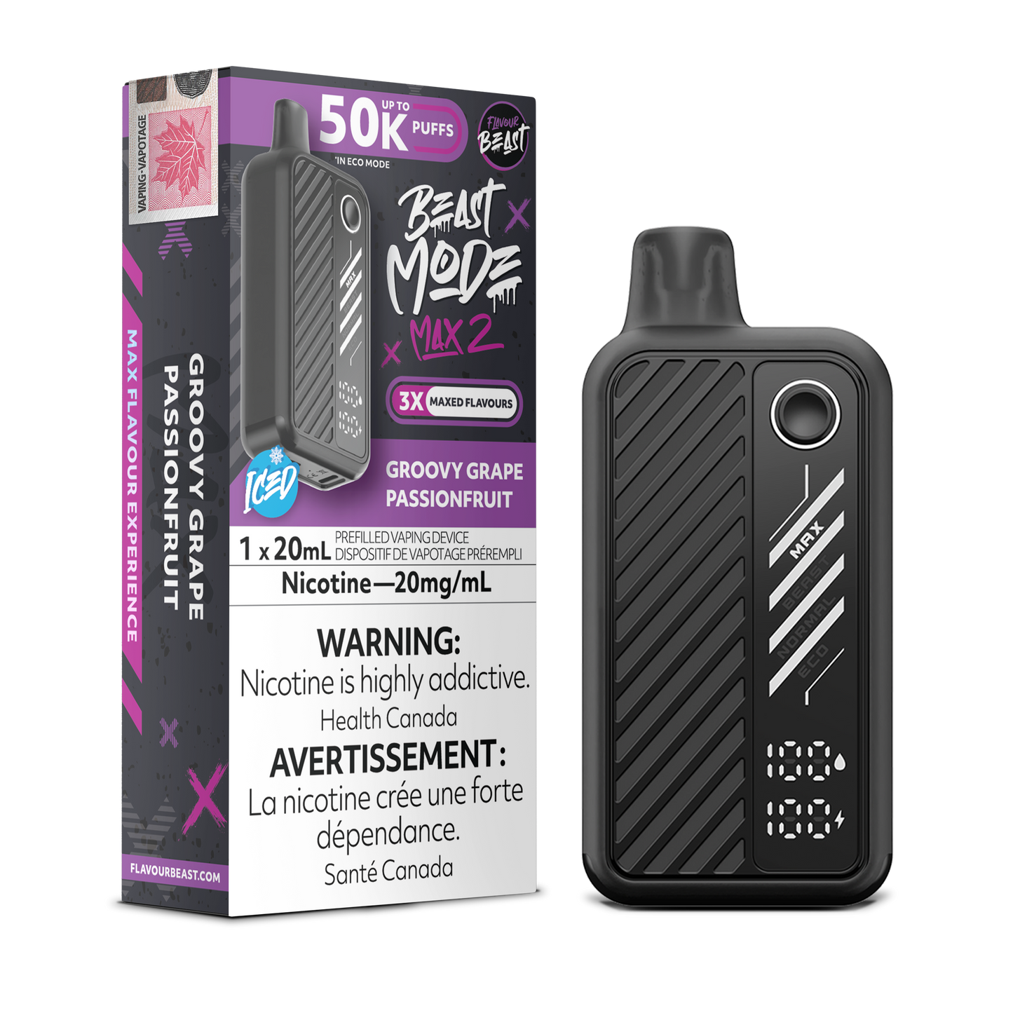 FLAVOUR BEAST MAX2 50K PUFFS (EXCISE AB)