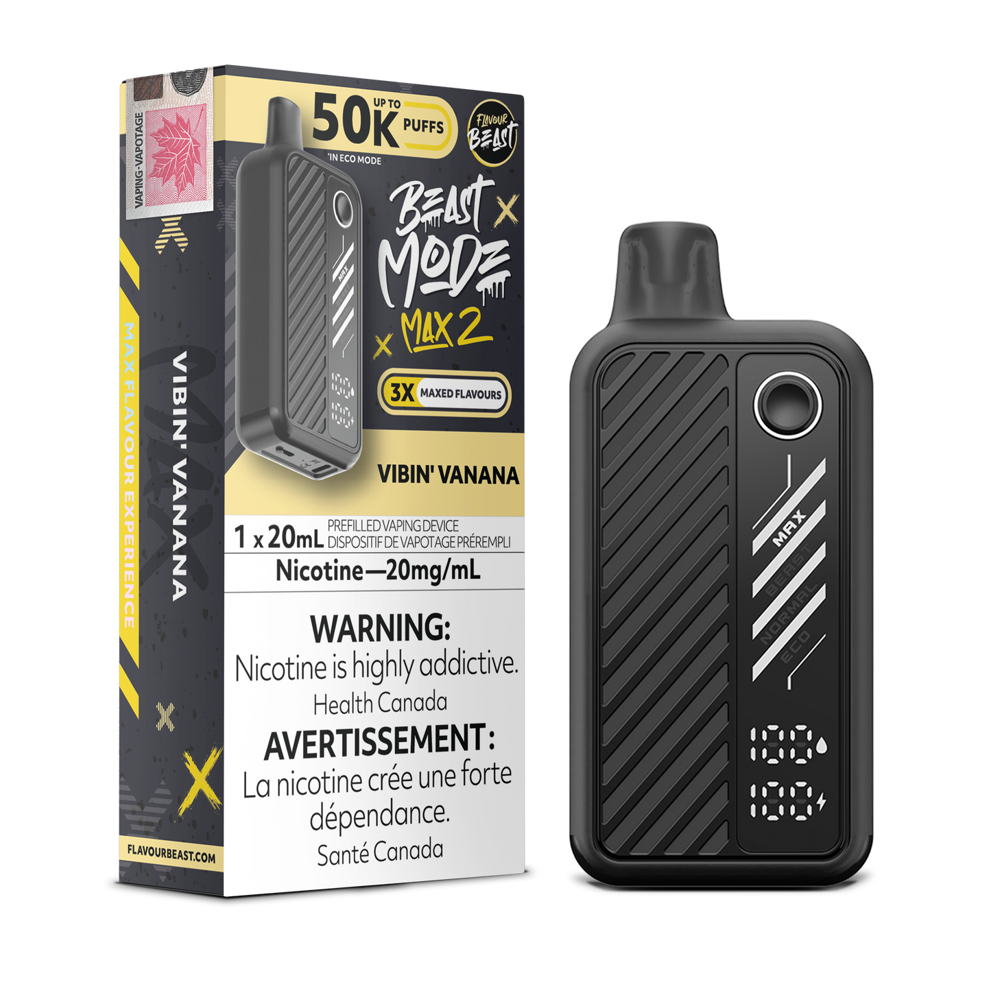 FLAVOUR BEAST MAX2 50K PUFFS (EXCISE AB)
