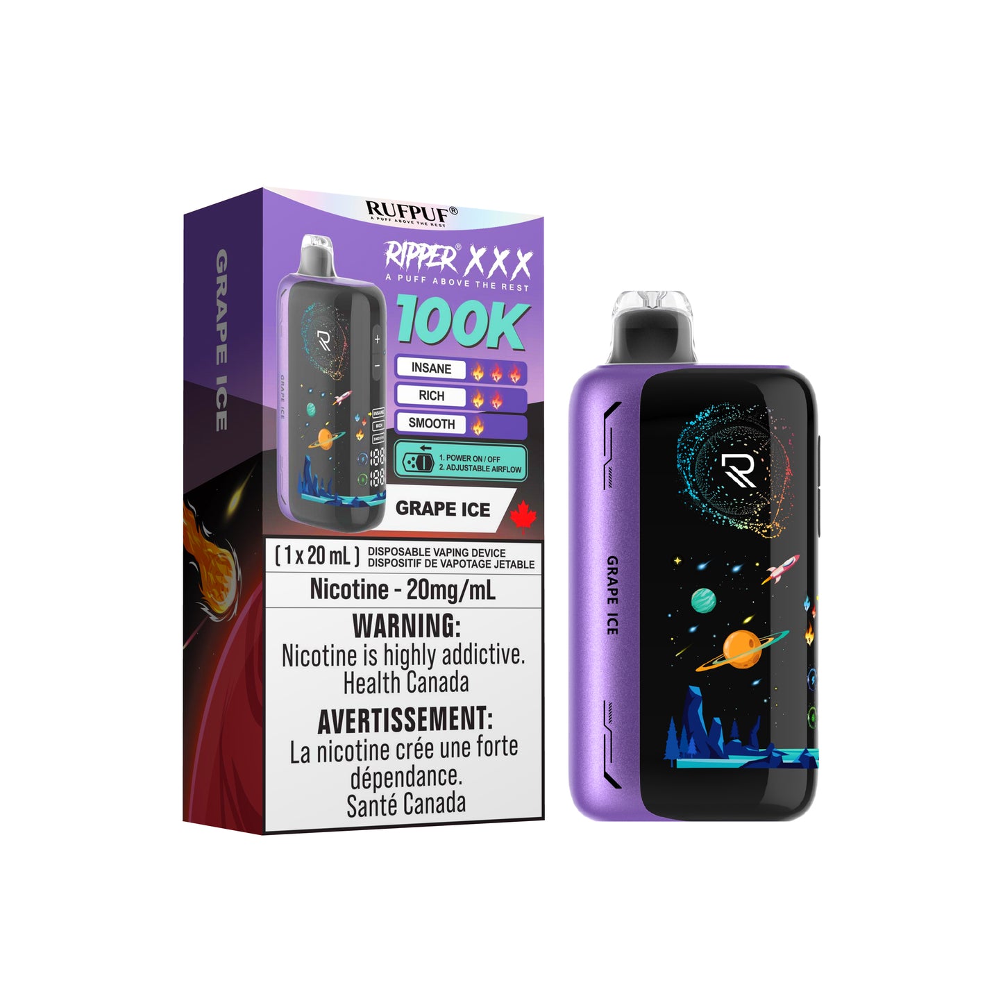 RIPPER XXX 100K PUFFS