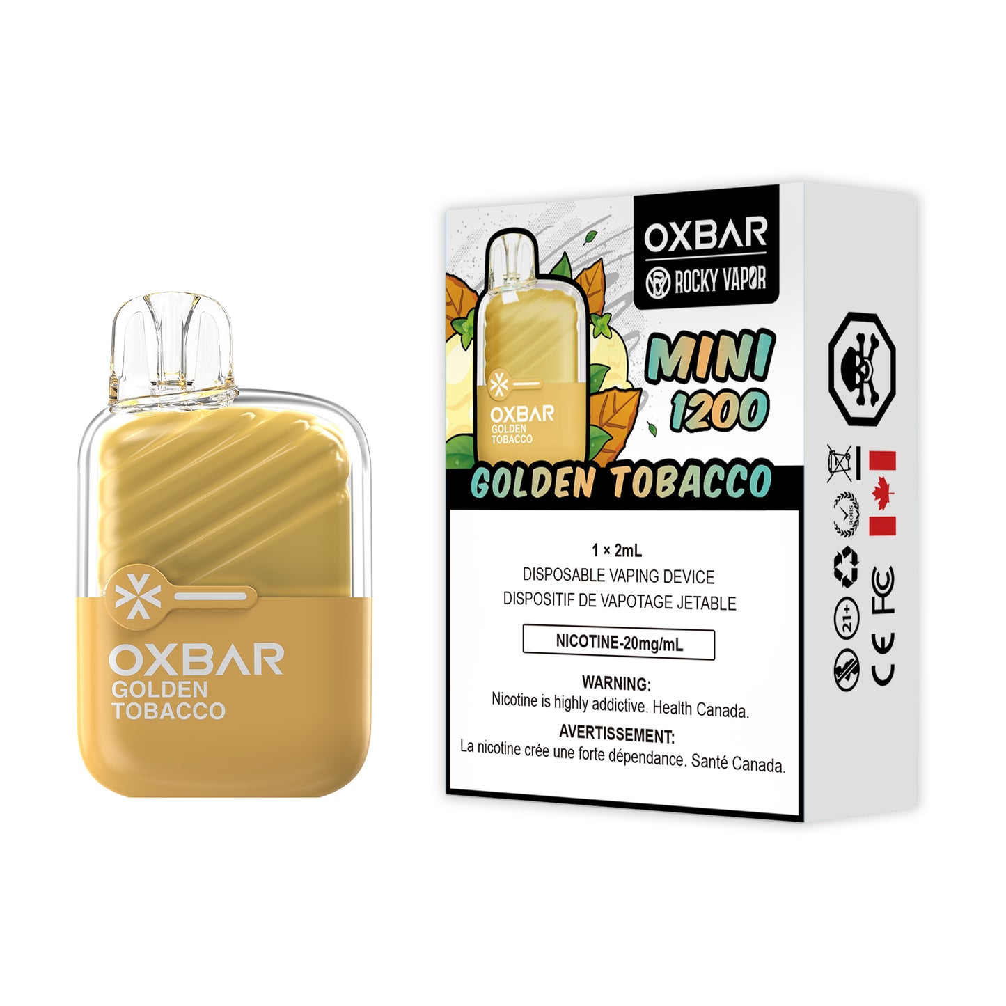 OXBAR MINI 1200 PUFFS (EXCISE AB)