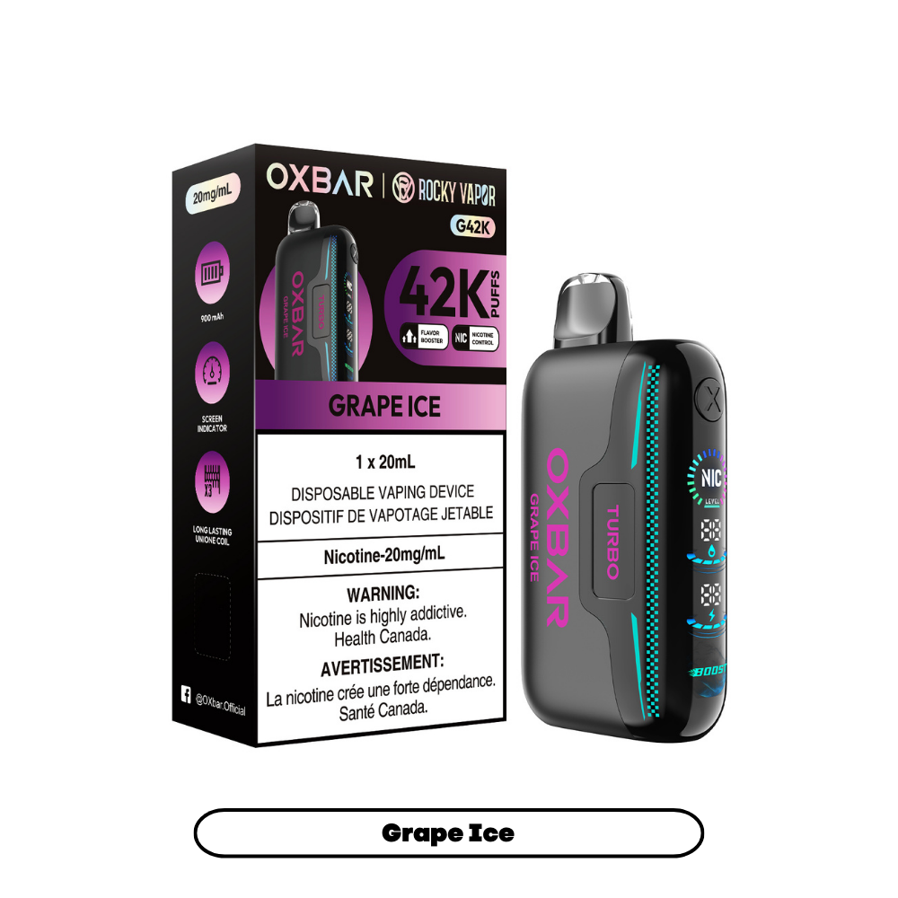 OXBAR G42K PUFFS (EXCISE AB)