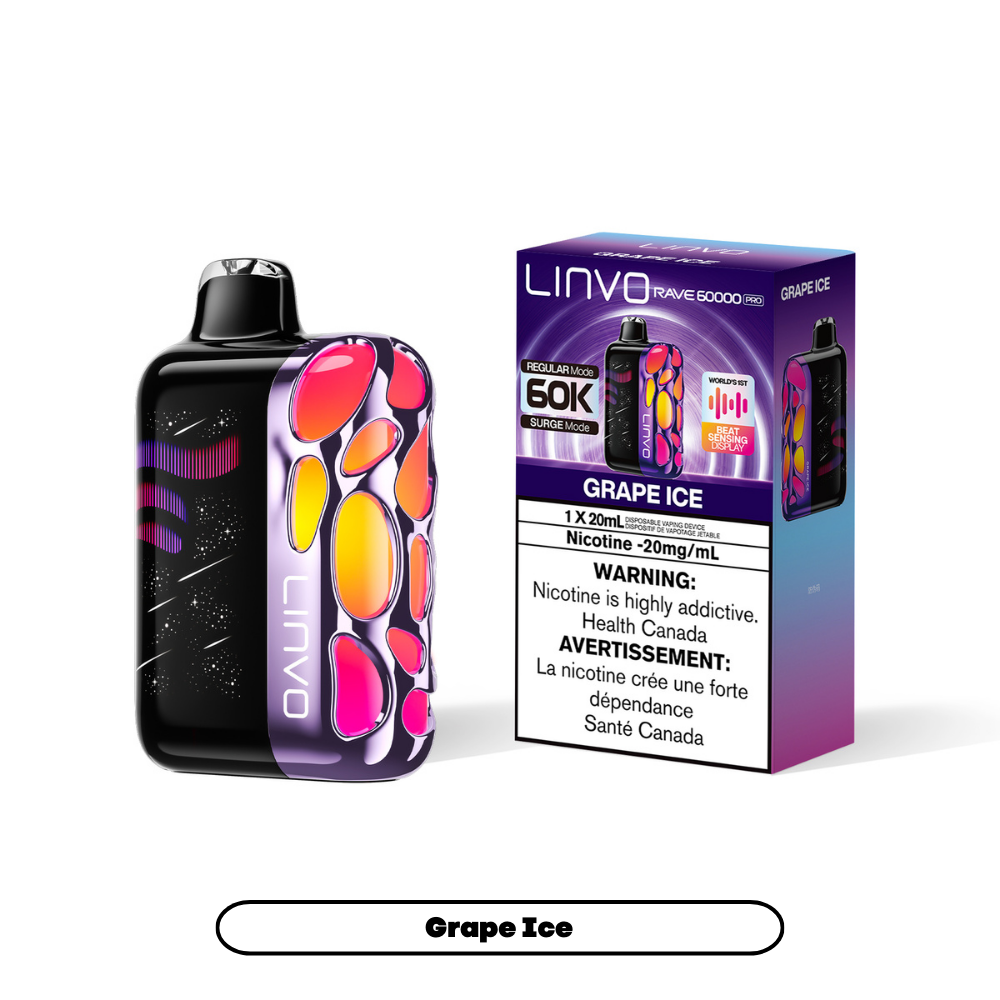 LINVO RAVE PRO 60K PUFFS