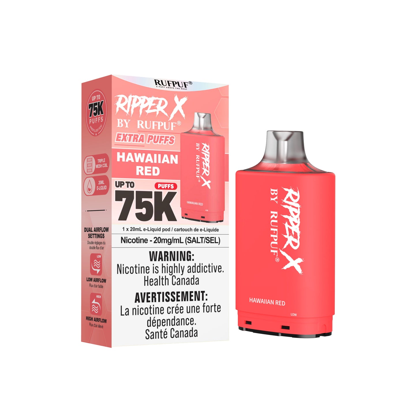 RIPPER X 75K PODS PUFFS (EXCISE AB)