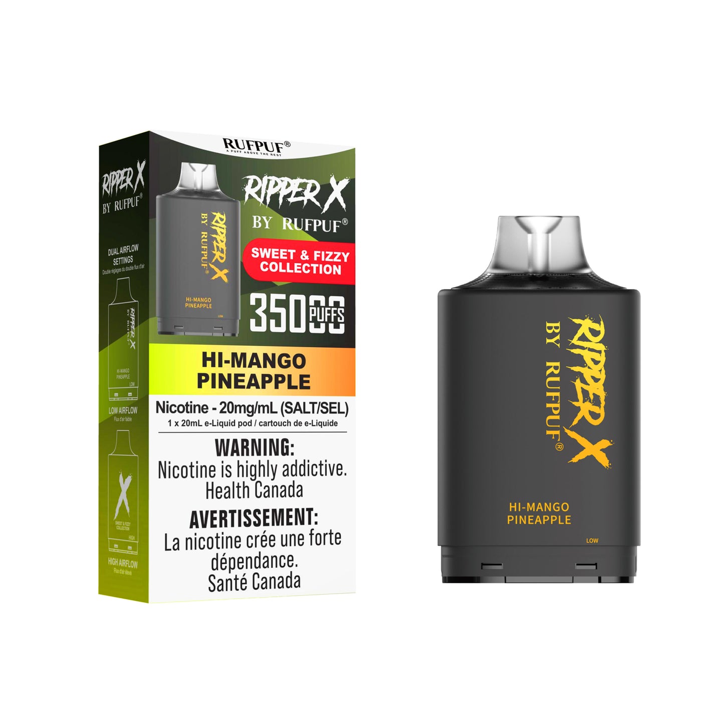 RUFPUF RIPPER X POD 35K PUFFS (Excise AB)