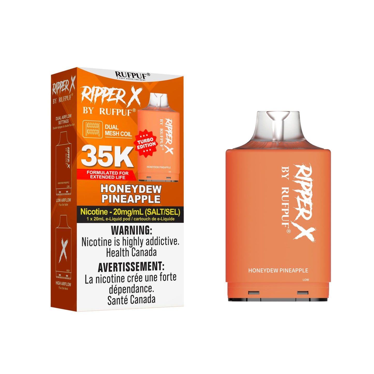 RUFPUF RIPPER X POD 35K PUFFS (Excise AB)