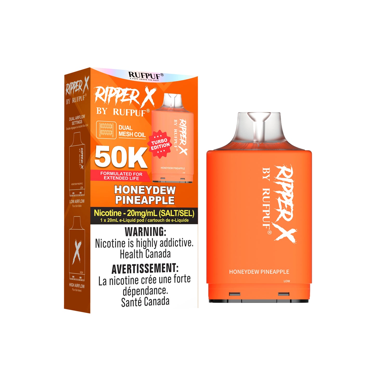 RUFPUF RIPPER X POD 50K PUFFS (Excise AB)