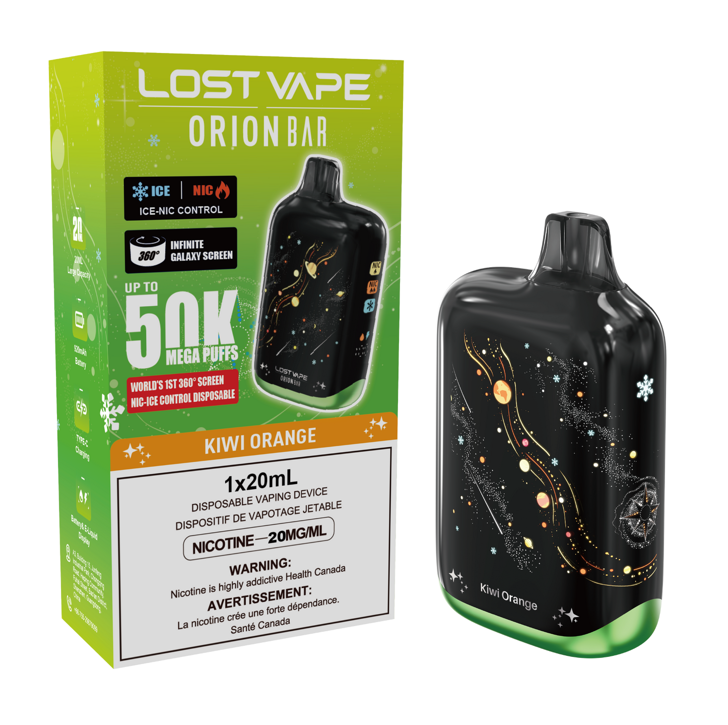 LOST VAPE ORION BAR 50K PUFFS