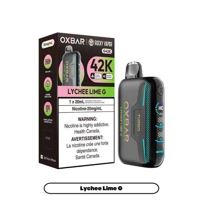 OXBAR G42K PUFFS (EXCISE AB)
