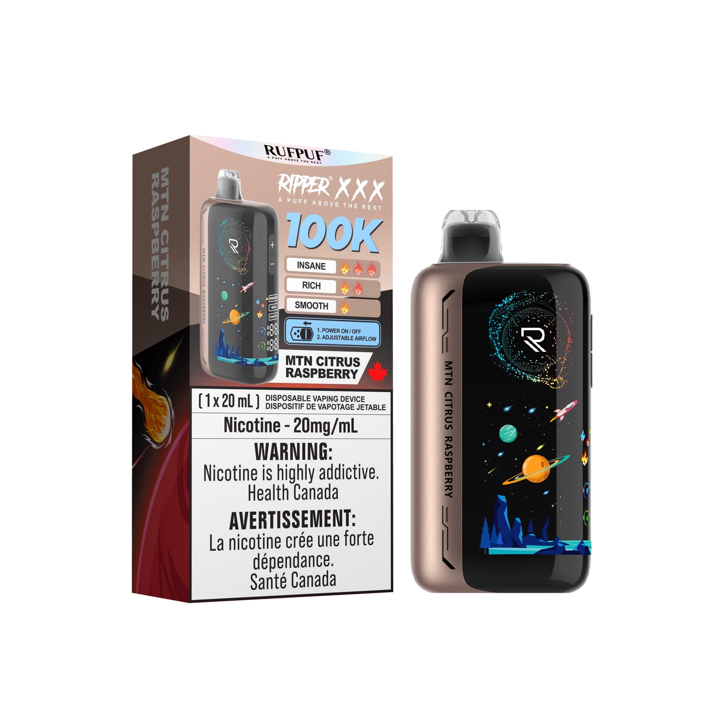 RIPPER XXX 100K PUFFS