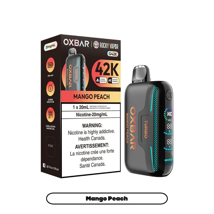 OXBAR G42K PUFFS (EXCISE AB)