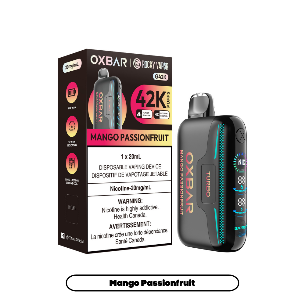 OXBAR G42K PUFFS (EXCISE AB)