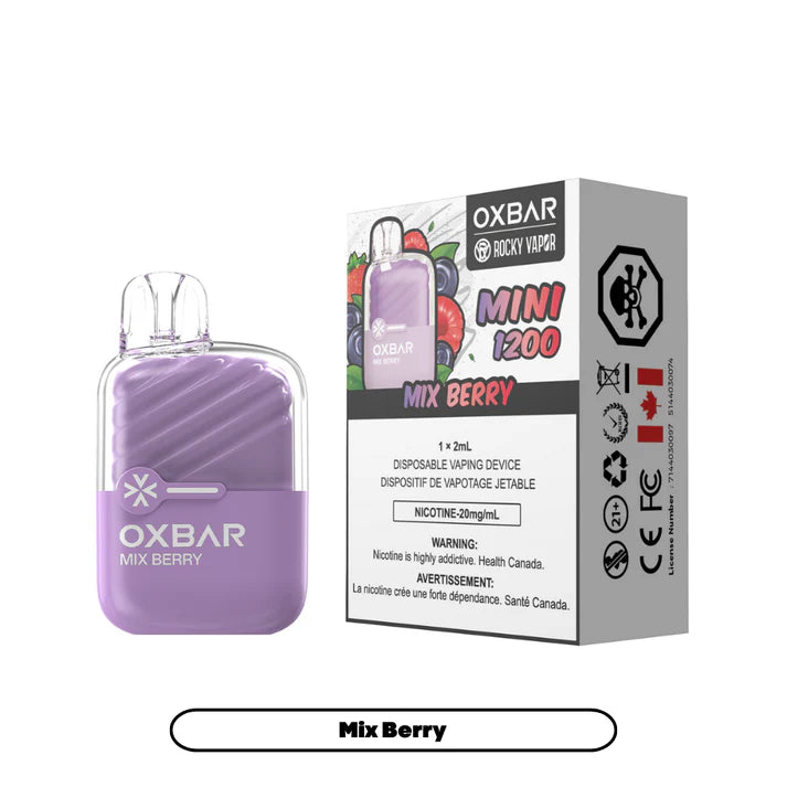 OXBAR MINI 1200 PUFFS (EXCISE AB)