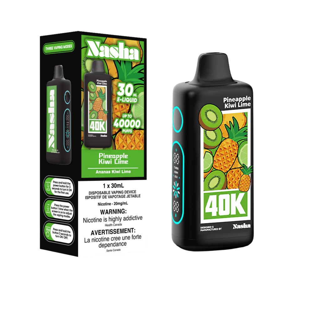 NASHA 40K PUFFS (EXCISE AB)