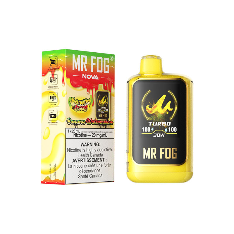 MR FOG NOVA BANANA STEEZY 36K PUFFS (EXCISE AB)