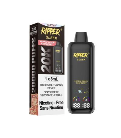 RIPPER SLEEK ZERO NIC 20K PUFFS (EXCISE AB)