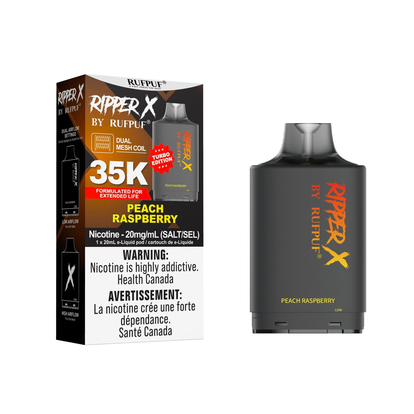 RUFPUF RIPPER X POD 35K PUFFS (Excise AB)