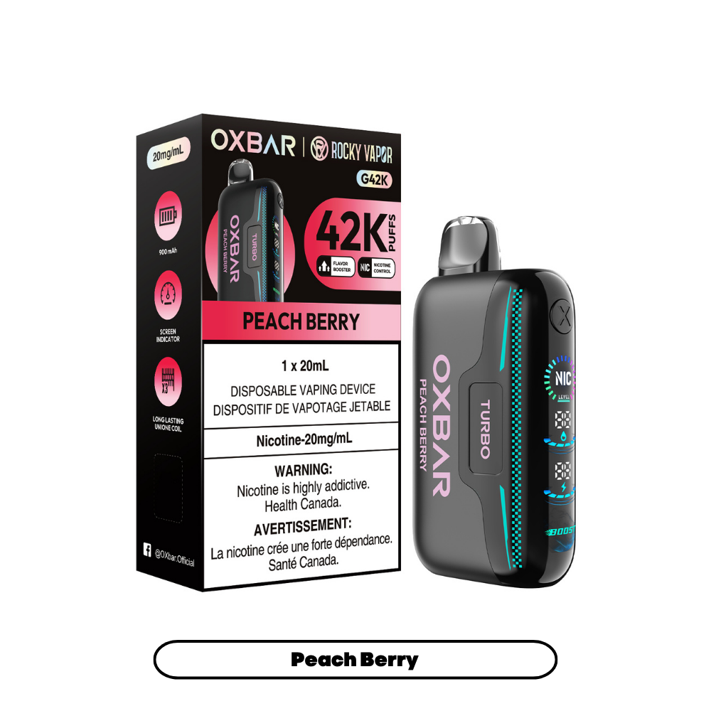 OXBAR G42K PUFFS (EXCISE AB)