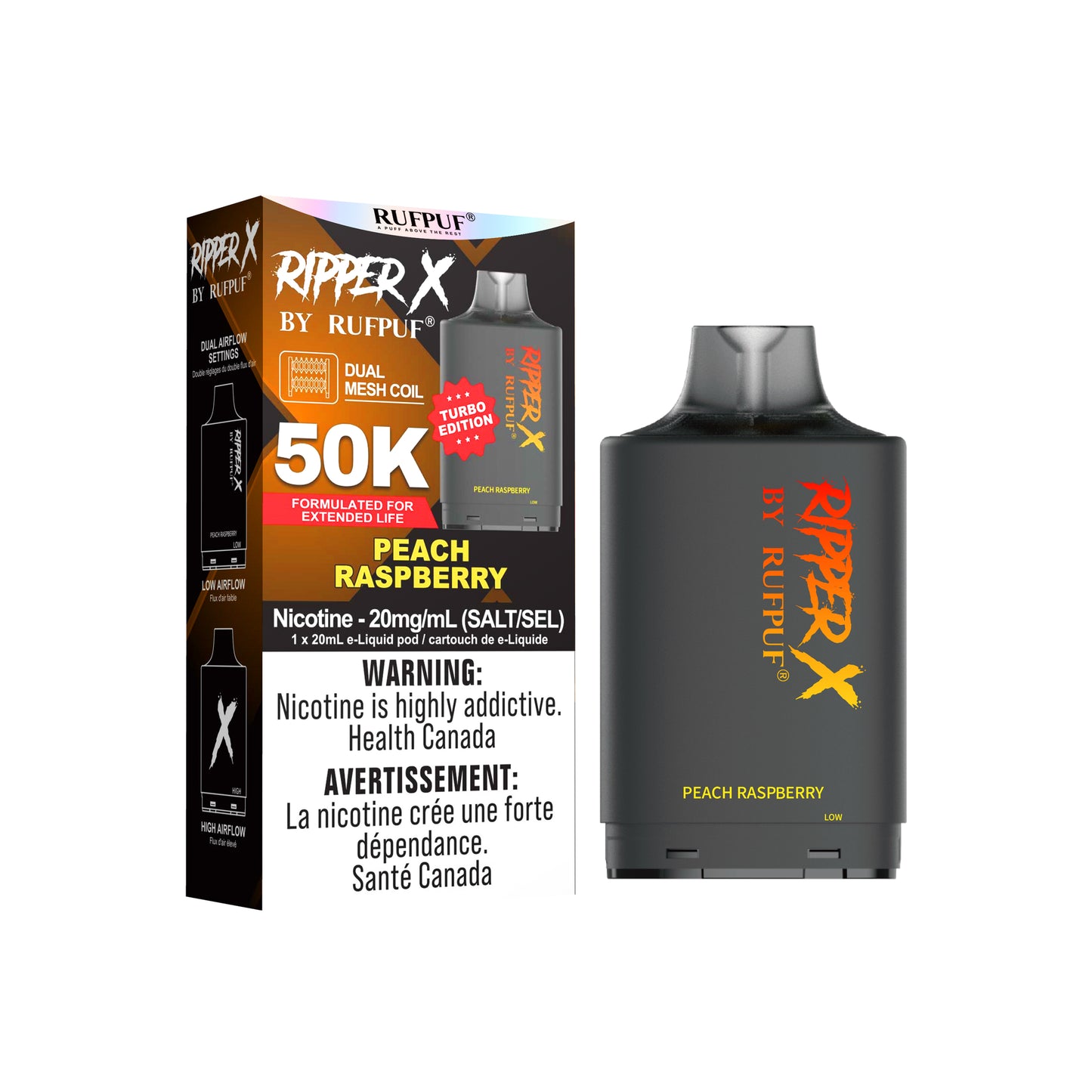RUFPUF RIPPER X POD 50K PUFFS (Excise AB)