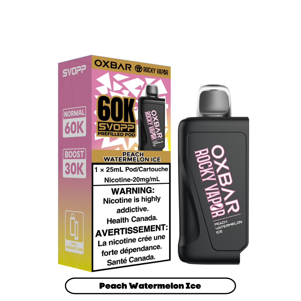 SVOPP ROCKY VAPOR OXBAR PODS 60K PUFFS (EXICSE AB)