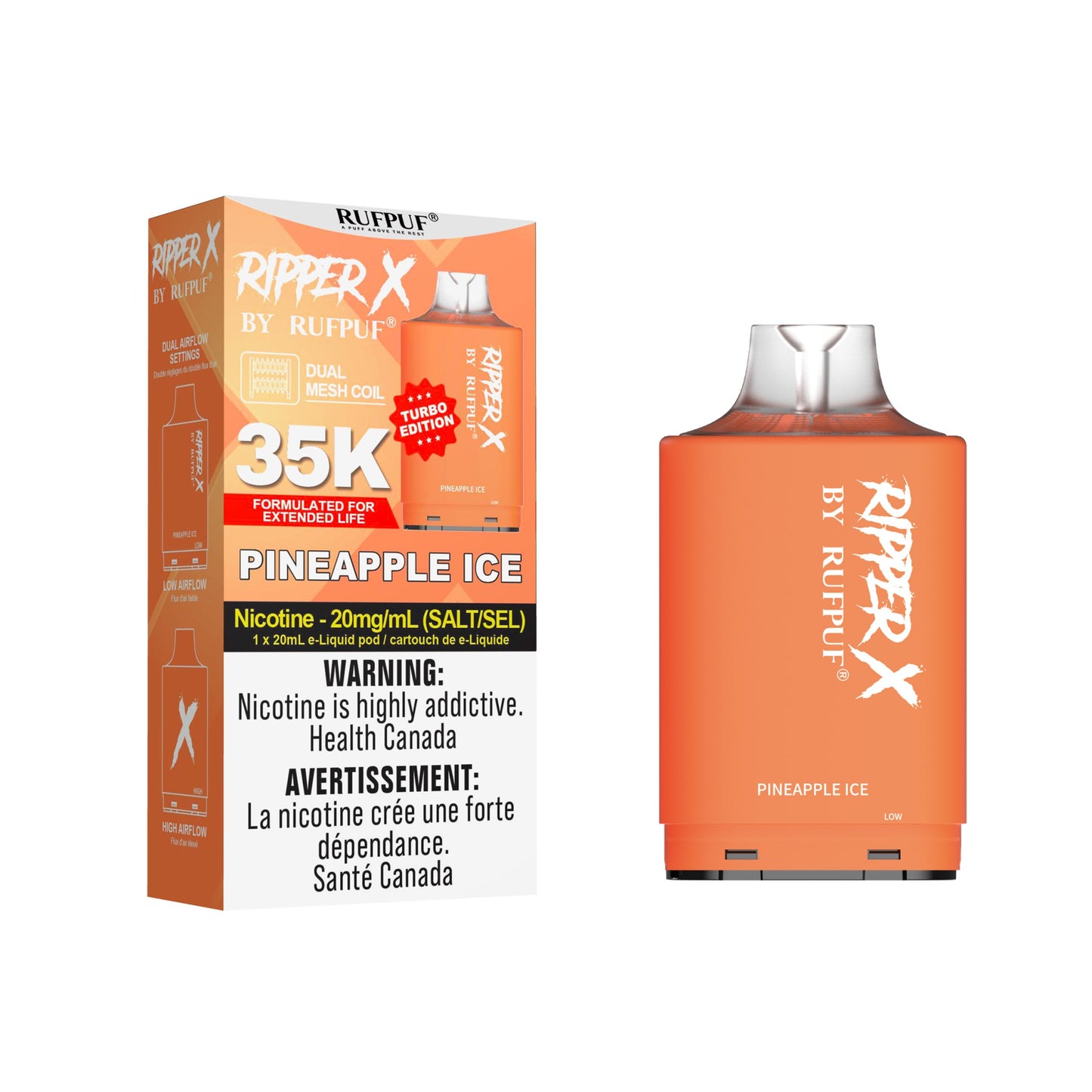 RUFPUF RIPPER X POD 35K PUFFS (Excise AB)